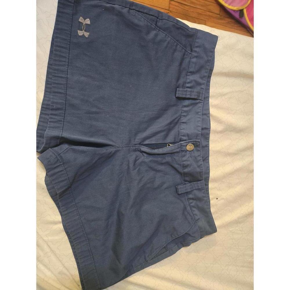 Under Armour Women's Casual Shorts Blue Size Medium
